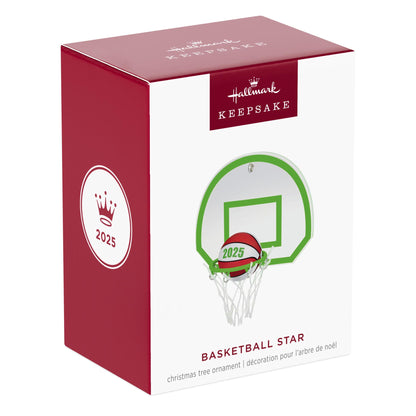 Basketball Star — 2025 Hallmark Keepsake Christmas Ornament