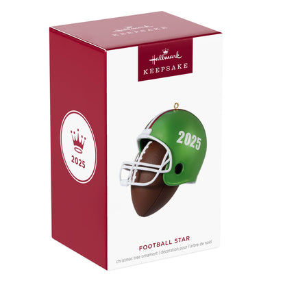 American Football Star — 2025 Hallmark Keepsake Christmas Ornament