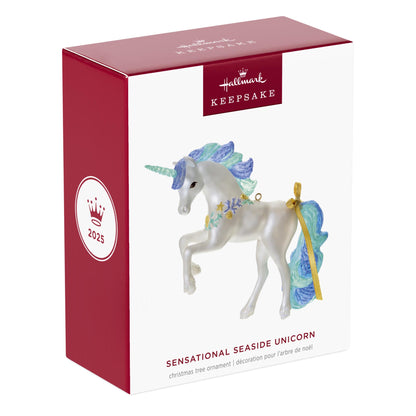 Sensational Seaside Unicorn — 2025 Hallmark Keepsake Christmas Ornament