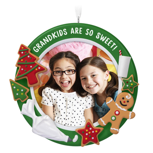 Grandkids Are So Sweet, Photo Holder — 2025 Hallmark Keepsake Christmas Ornament