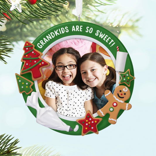 Grandkids Are So Sweet, Photo Holder — 2025 Hallmark Keepsake Christmas Ornament