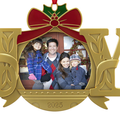 A Joy to Behold, Photo Holder — 2025 Hallmark Keepsake Christmas Ornament
