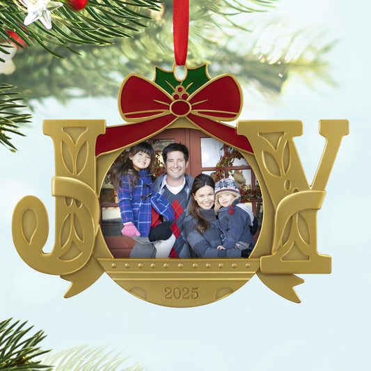 A Joy to Behold, Photo Holder — 2025 Hallmark Keepsake Christmas Ornament
