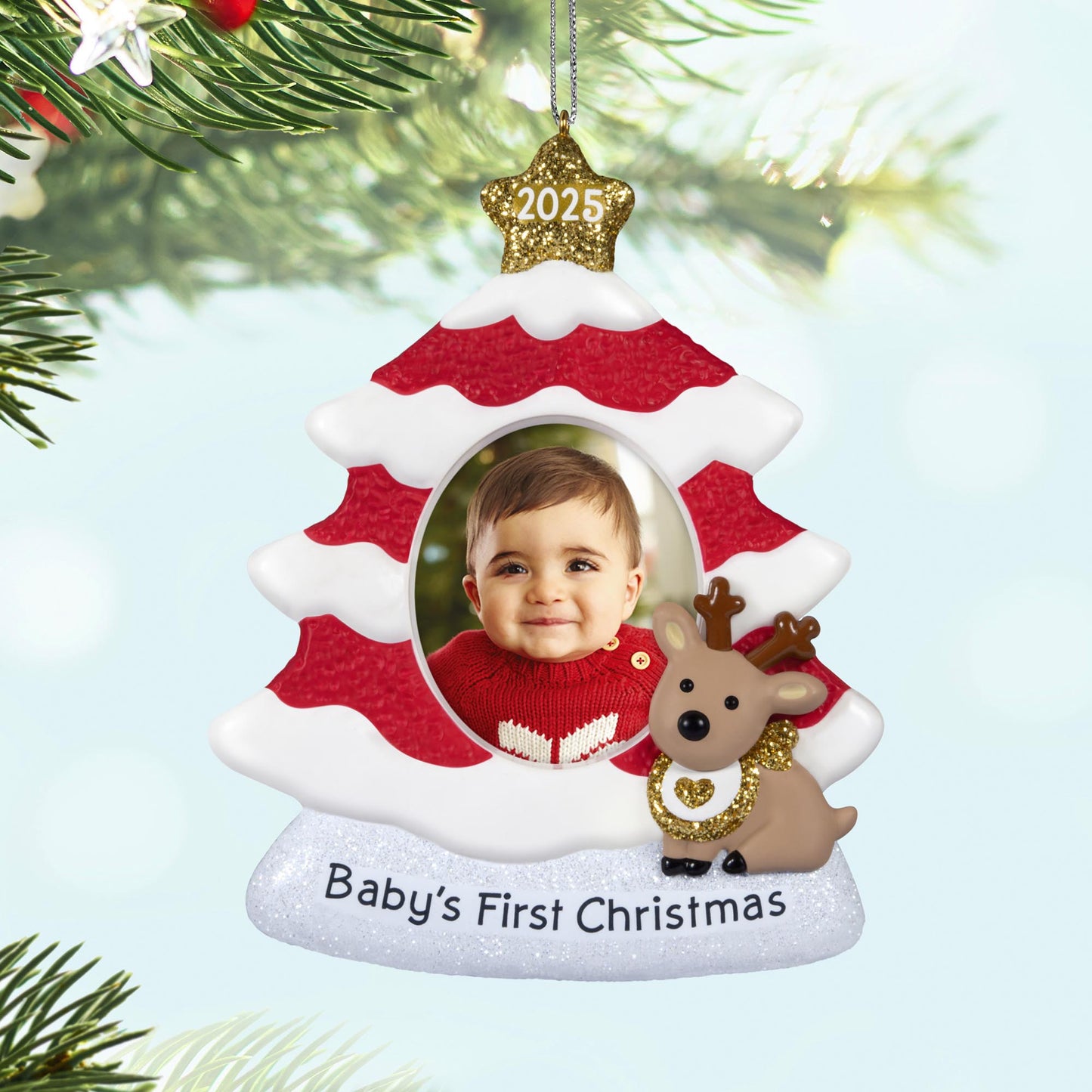 Baby's First Christmas, Photo Holder — 2025 Hallmark Keepsake Christmas Ornament