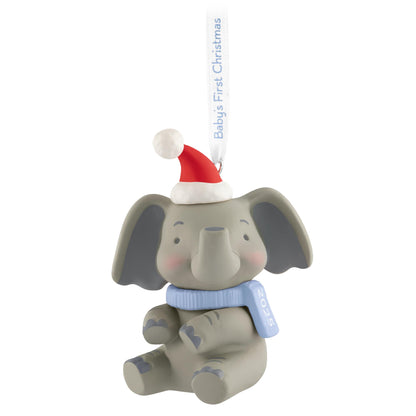 Baby Boy's 1st Christmas, Elephant — 2025 Hallmark Keepsake Christmas Ornament