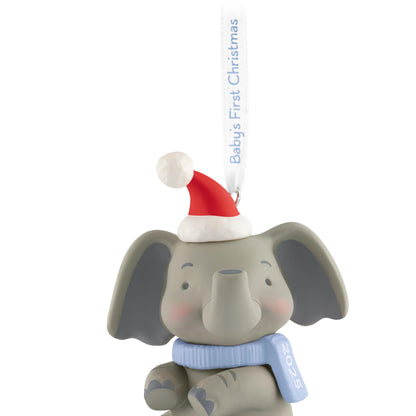 Baby Boy's 1st Christmas, Elephant — 2025 Hallmark Keepsake Christmas Ornament