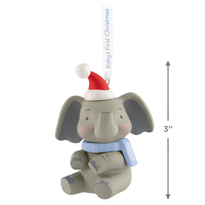 Baby Boy's 1st Christmas, Elephant — 2025 Hallmark Keepsake Christmas Ornament