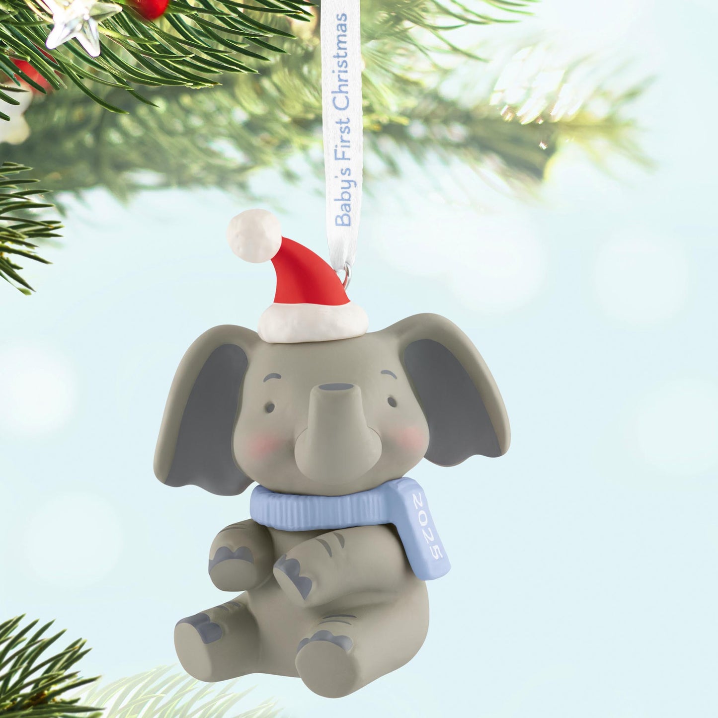 Baby Boy's 1st Christmas, Elephant — 2025 Hallmark Keepsake Christmas Ornament