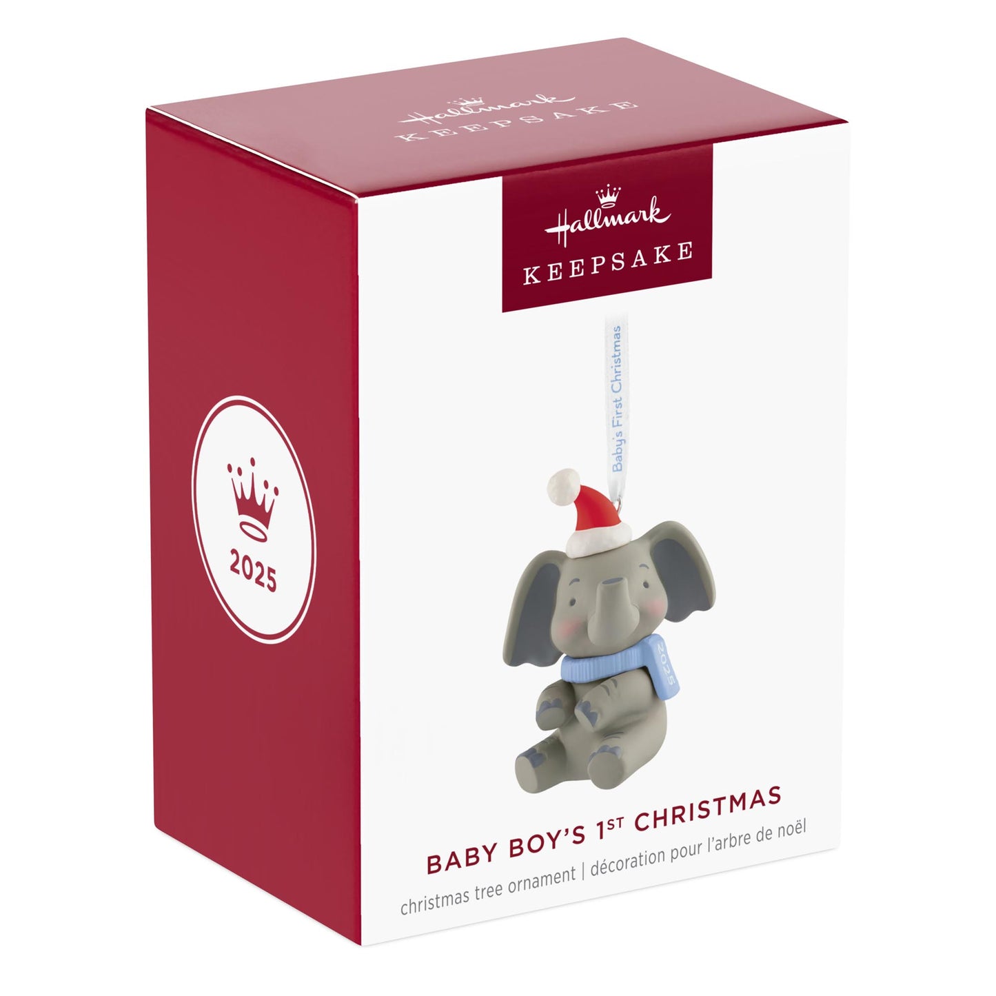 Baby Boy's 1st Christmas, Elephant — 2025 Hallmark Keepsake Christmas Ornament
