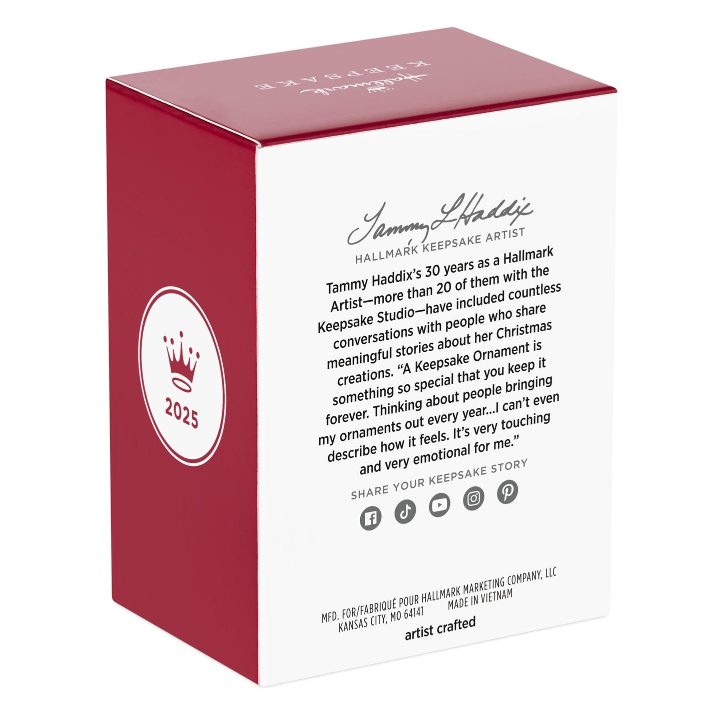 Baby Boy's 1st Christmas, Elephant — 2025 Hallmark Keepsake Christmas Ornament