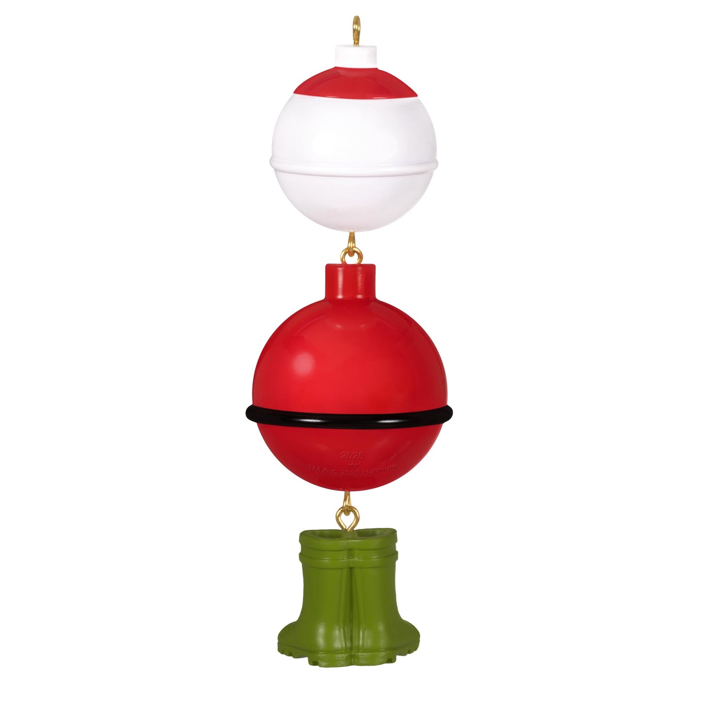 Hooked On Santa, Fishing — 2025 Hallmark Keepsake Christmas Ornament