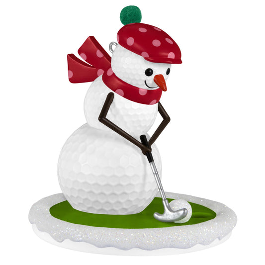 Eye On The Snowball, Golf — 2025 Hallmark Keepsake Christmas Ornament