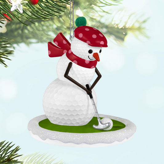 Eye On The Snowball, Golf — 2025 Hallmark Keepsake Christmas Ornament