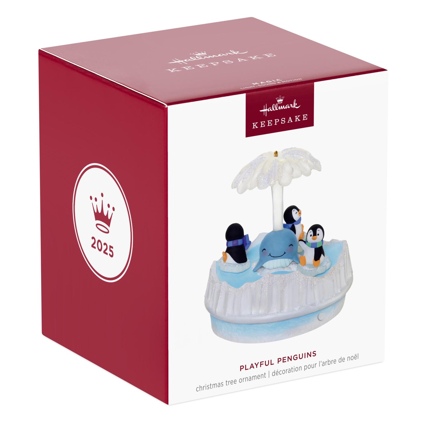 2025 Playful Penguins, Magic — 2025 Hallmark Keepsake Christmas Ornament