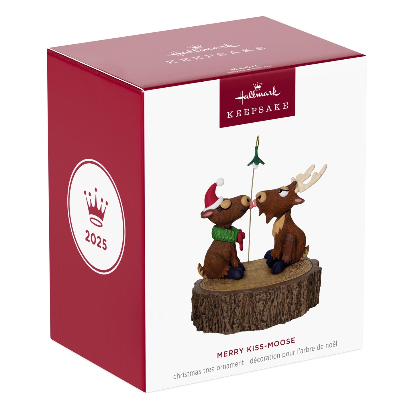 Merry Kiss-Moose, Magic — 2025 Hallmark Keepsake Christmas Ornament