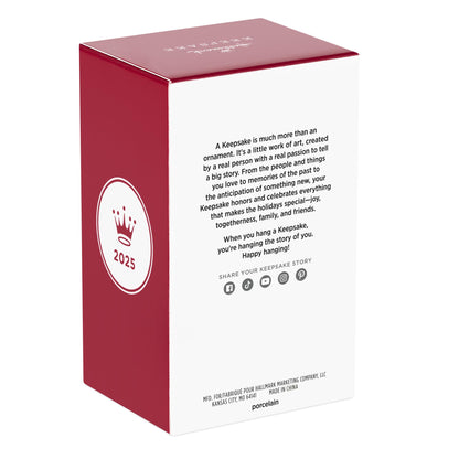 Our First Christmas Together — 2025 Hallmark Keepsake Christmas Ornament