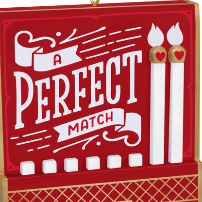 A Perfect Match — 2025 Hallmark Keepsake Christmas Ornament