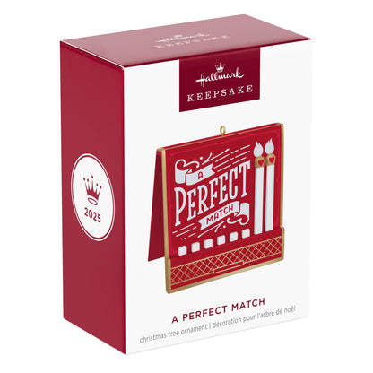 A Perfect Match — 2025 Hallmark Keepsake Christmas Ornament