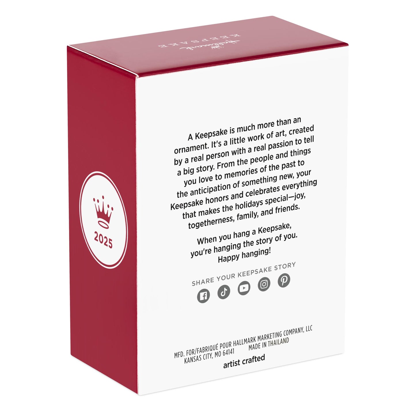 A Perfect Match — 2025 Hallmark Keepsake Christmas Ornament