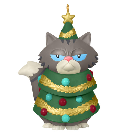 Festive Feline — 2025 Hallmark Keepsake Christmas Ornament
