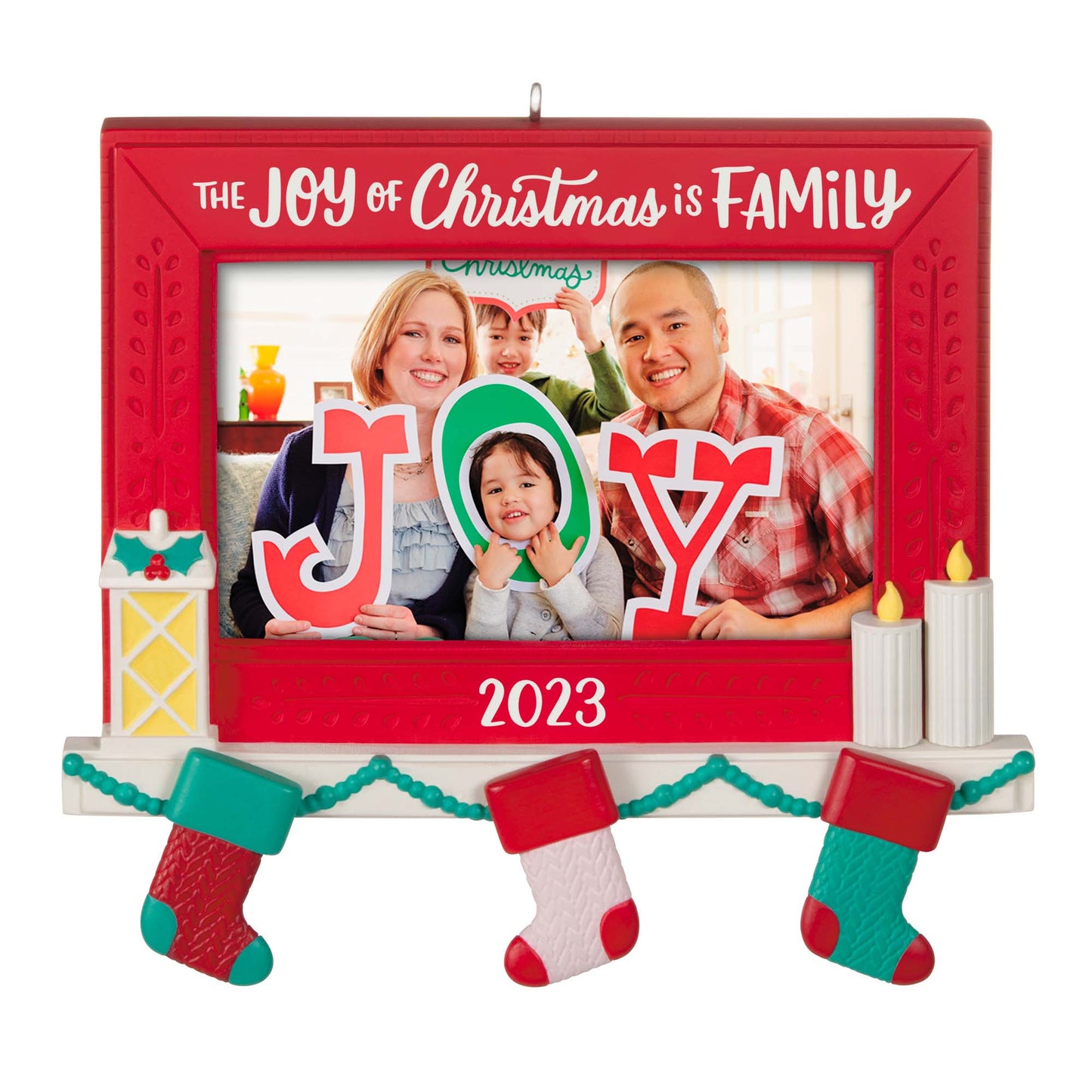 Family Joy Photo Frame — Hallmark Keepsake Christmas Ornament
