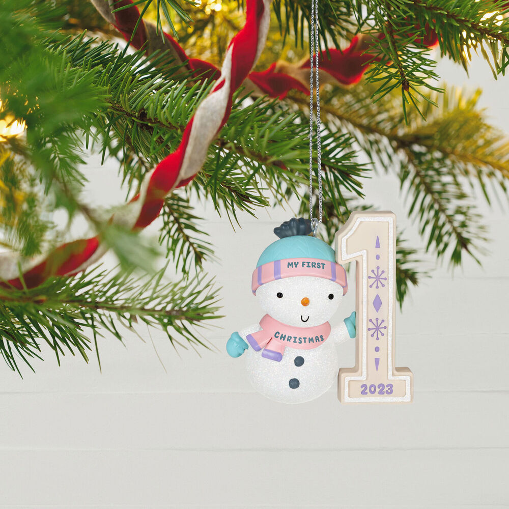 My First Christmas Snowman — Hallmark Keepsake Christmas Ornament