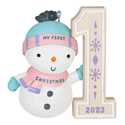 My First Christmas Snowman — Hallmark Keepsake Christmas Ornament