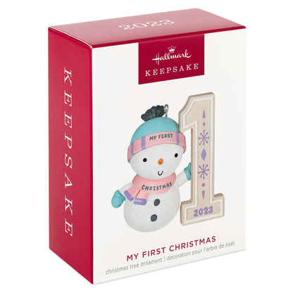 My First Christmas Snowman — Hallmark Keepsake Christmas Ornament