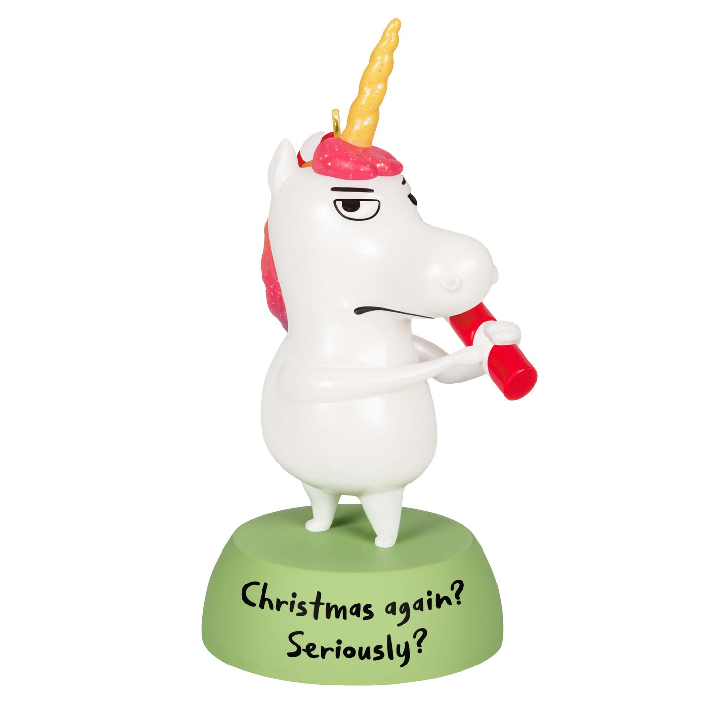 Meh Unicorn — Hallmark Keepsake Christmas Ornament