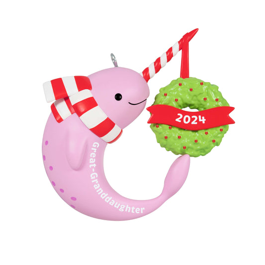 Great-Granddaughter Narwhal — Hallmark Keepsake Christmas Ornament