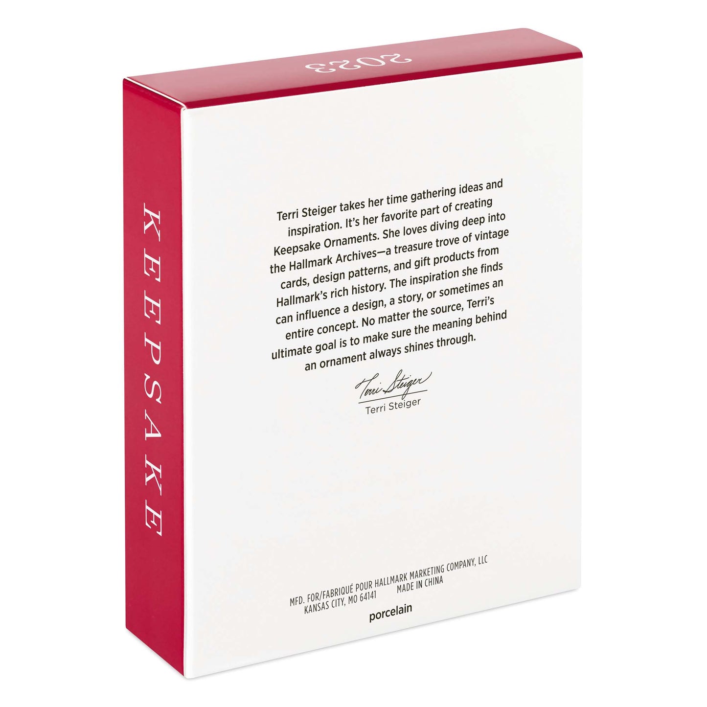 New Home (Porcelain) — Hallmark Keepsake Christmas Ornament