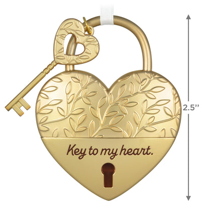 Key to My Heart — 2025 Hallmark Keepsake Christmas Ornament