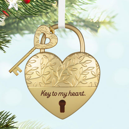 Key to My Heart — 2025 Hallmark Keepsake Christmas Ornament
