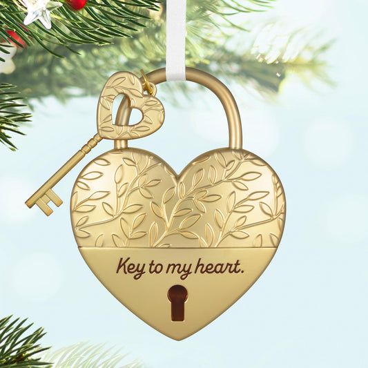 Key to My Heart — 2025 Hallmark Keepsake Christmas Ornament