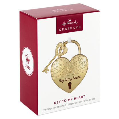 Key to My Heart — 2025 Hallmark Keepsake Christmas Ornament
