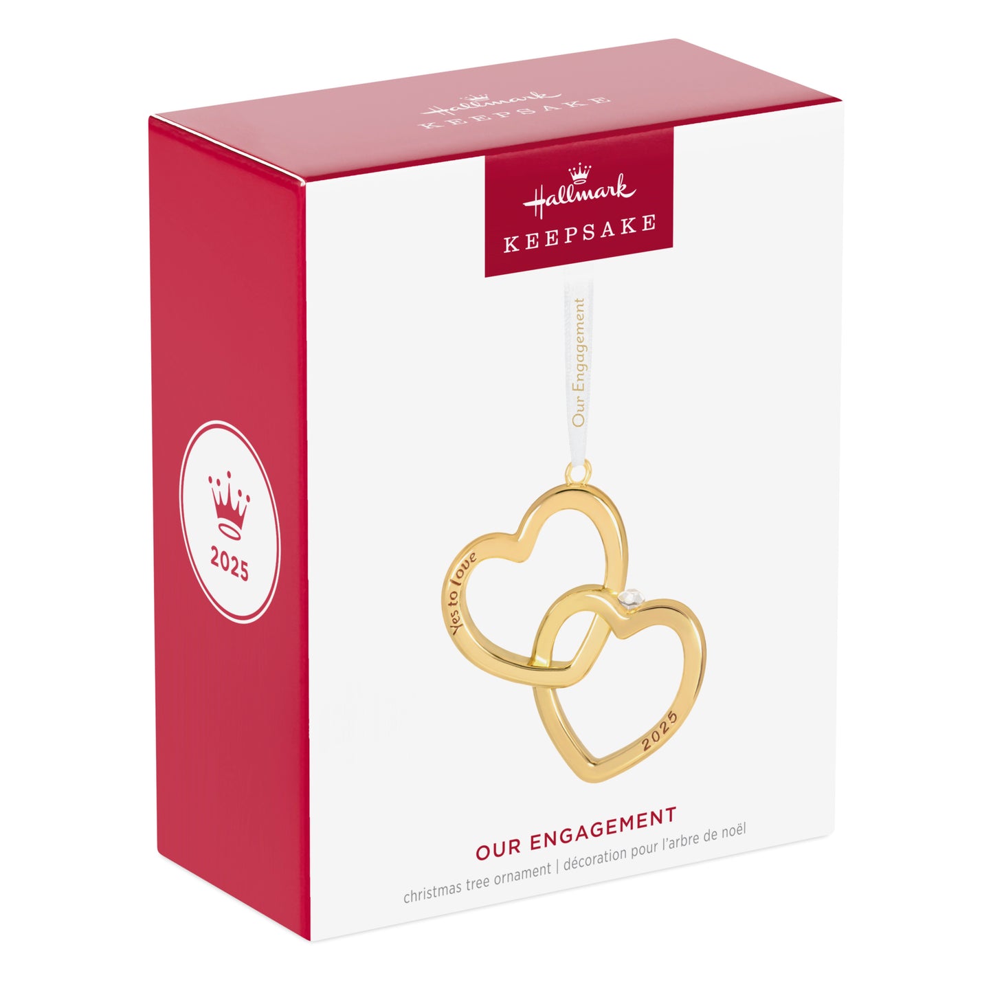 Our Engagement — 2025 Hallmark Keepsake Christmas Ornament