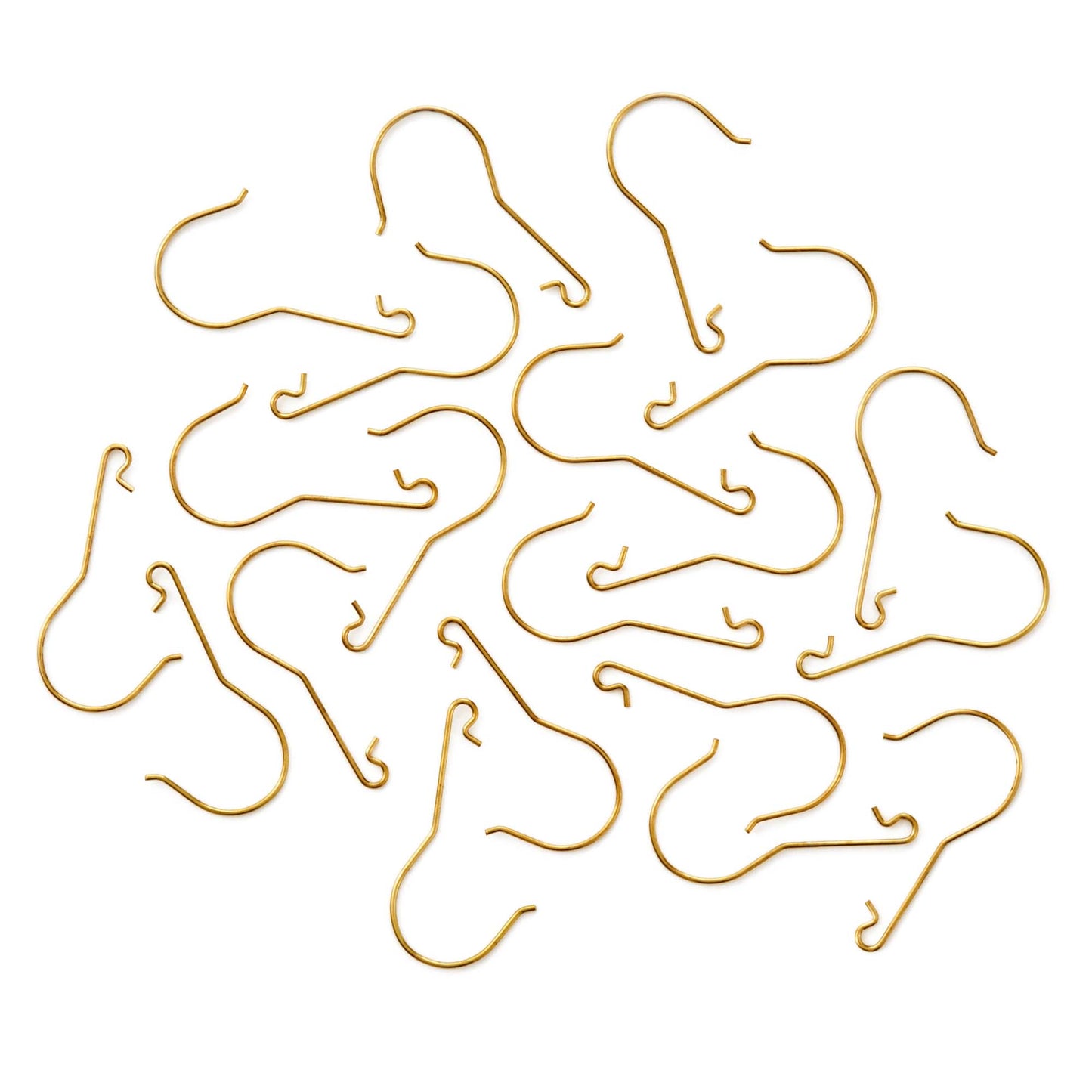 Ornament Hooks (Brass), Set of 20 — Hallmark Keepsake Christmas Ornament Accessory