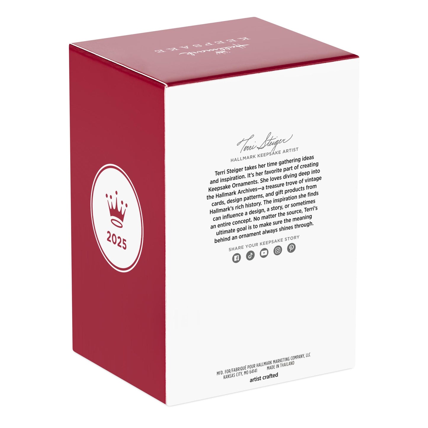 Angel of Exultation — 2025 Hallmark Keepsake Christmas Ornament