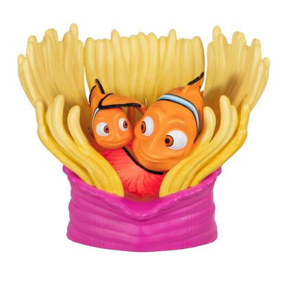 Disney/Pixar Finding Nemo 20th Anniversary, Marlin & Nemo — Hallmark Keepsake Christmas Ornament, detailed view of clownfish in sea anemone.