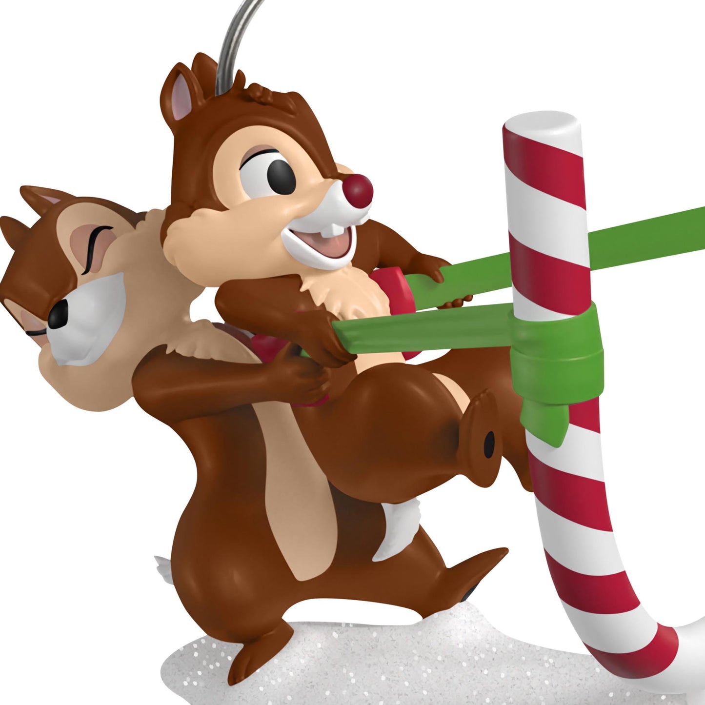 Disney Chip ’n Dale, Candy Cane Catapult — 2025 Hallmark Keepsake Christmas Ornament
