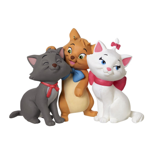 Disney's The Aristocats: Berlioz Toulouse & Marie — 2025 Hallmark Keepsake Christmas Ornament