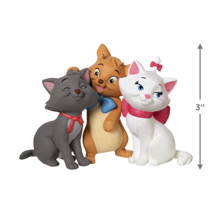 Disney's The Aristocats: Berlioz Toulouse & Marie — 2025 Hallmark Keepsake Christmas Ornament