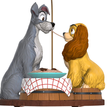 Disney Lady and the Tramp 70th Anniversary, Spaghetti Supper — 2025 Hallmark Keepsake Christmas Ornament