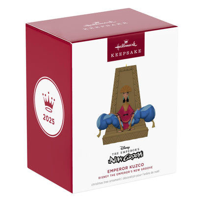 Disney The Emperor's New Groove, Emperor Kuzco — 2025 Hallmark Keepsake Christmas Ornament