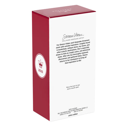 Disney Tim Burton's The Nightmare Before Christmas, Santa Jack Skellington Nutcracker — 2025 Hallmark Keepsake Christmas Ornament