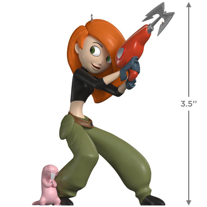 Disney Kim Possible, Kim and Rufus — 2025 Hallmark Keepsake Christmas Ornament