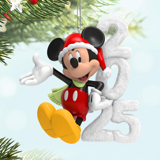 Disney Mickey Mouse, 2025 A Year of Disney Magic — Hallmark Keepsake Christmas Ornament