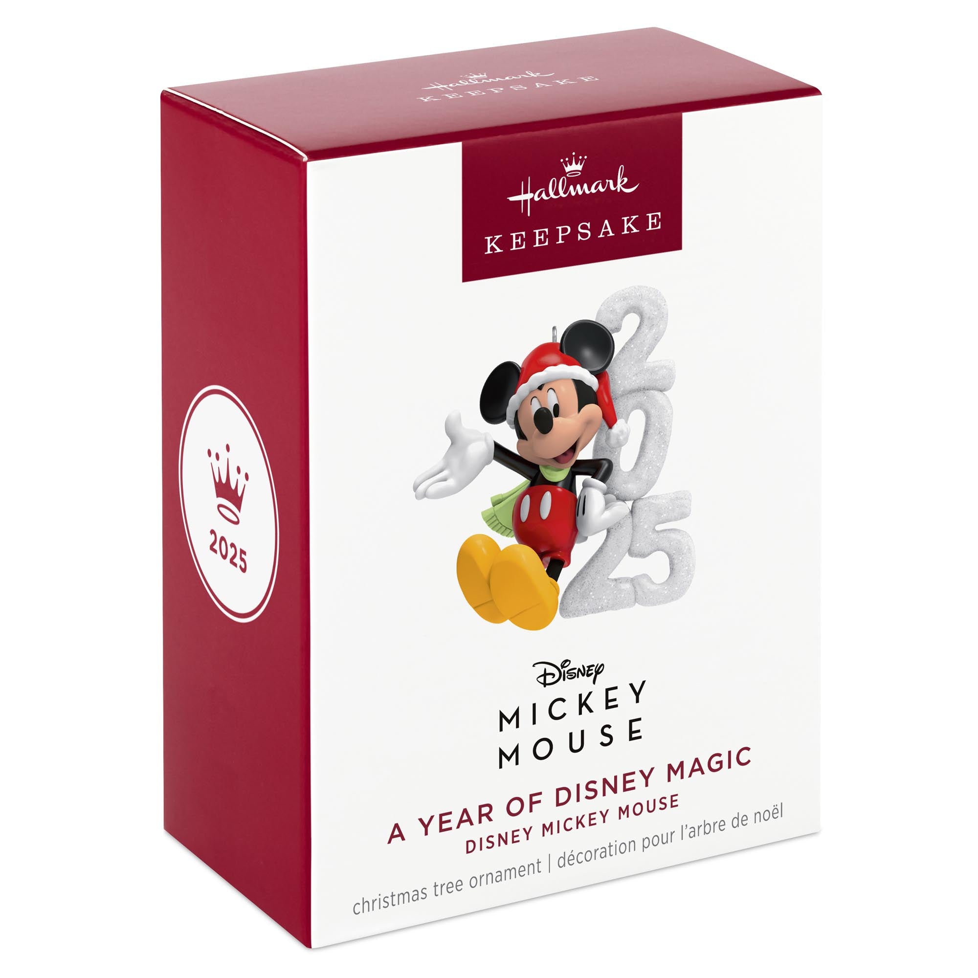 Disney Mickey Mouse 2025 A Year of Disney Magic Keepsake Ornament