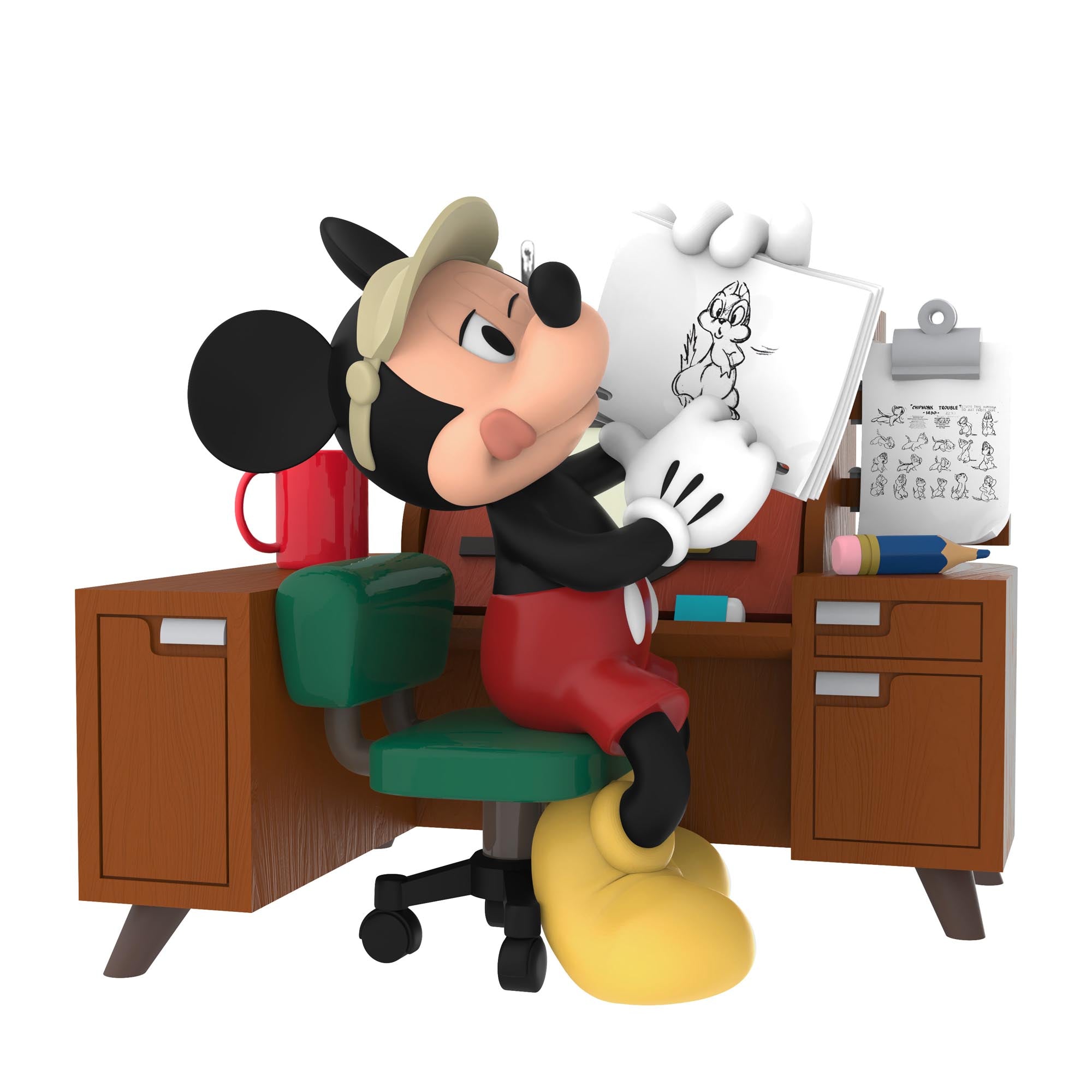 Disney Mickey Mouse From Sketch to Screen Keepsake Ornament 2025