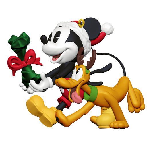 Disney Mickey and Friends, Bone-afide Besties — 2025 Hallmark Keepsake Christmas Ornament